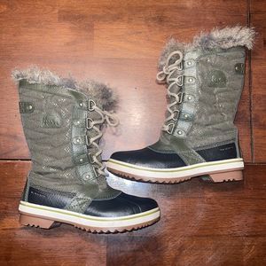 Sorel Tofino II Peat Moss Lace Up Waterproof Winter Boots